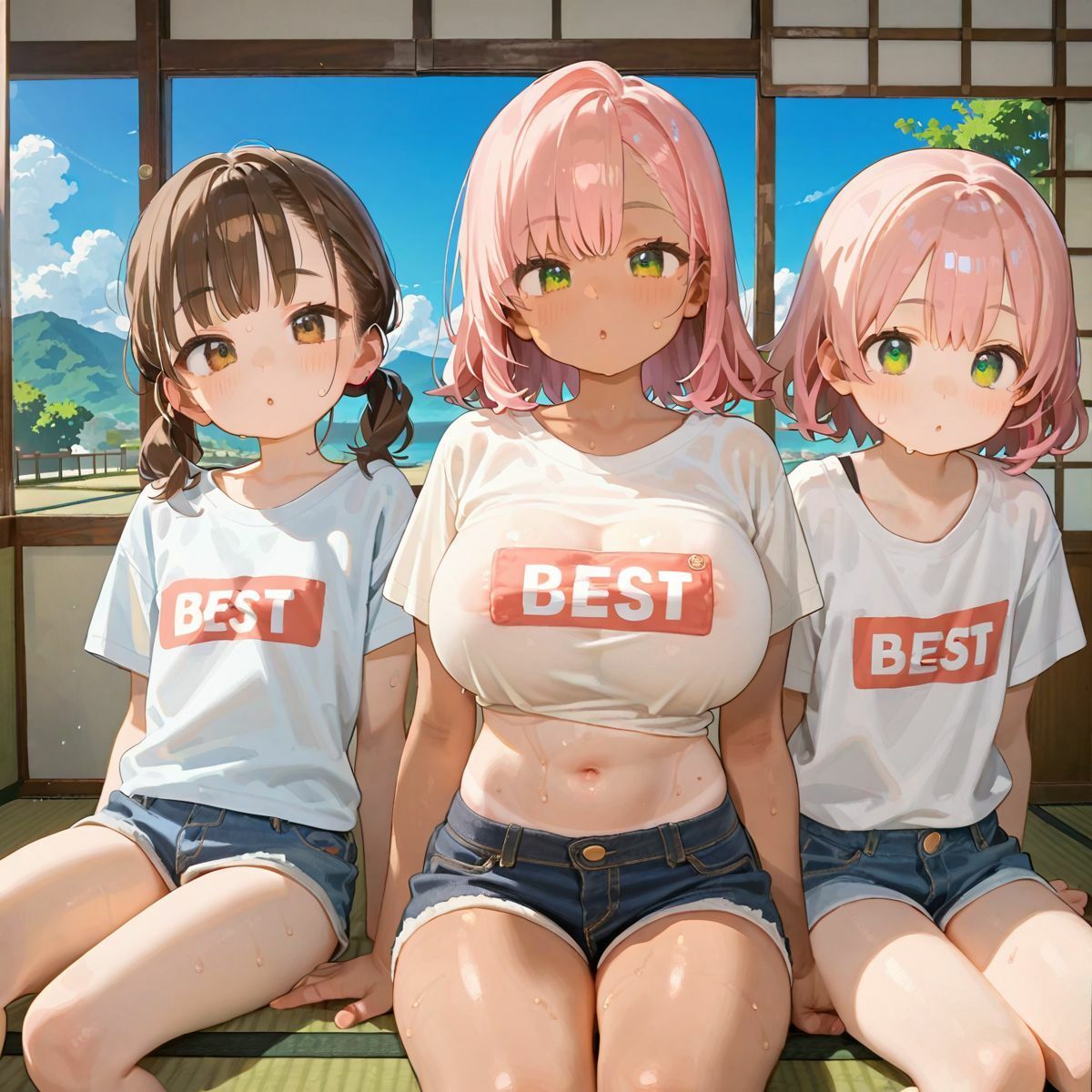 サンプル画像3:爆乳ギャルと田舎で子作りハーレム生活05(みかさ屋) [d_592446]