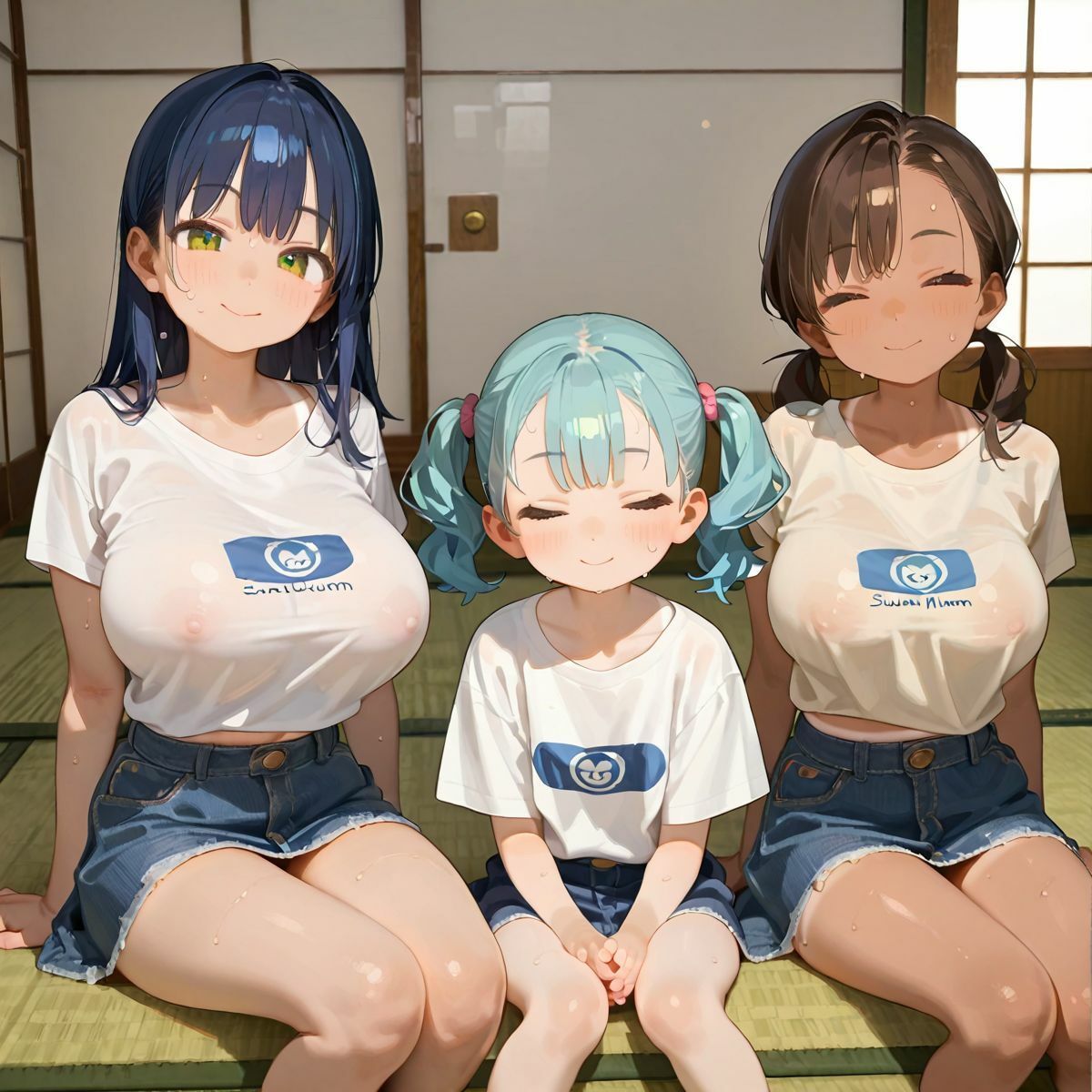 サンプル画像5:爆乳ギャルと田舎で子作りハーレム生活06(みかさ屋) [d_592449]