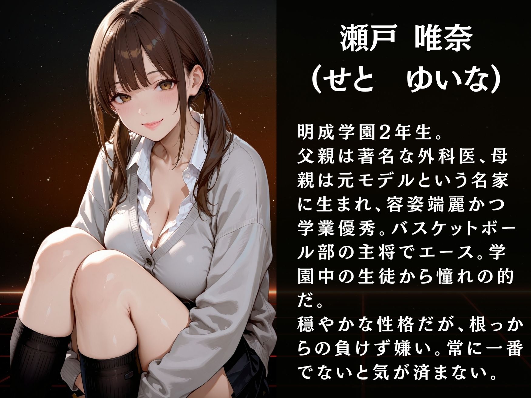 サンプル画像2:放課後の性指導 〜瀬戸唯奈の禁断の記録(mapuememaru) [d_592545]