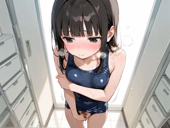 スク水美少女に中出しした! 画像1