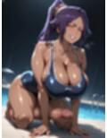 BLEA●H〜四楓院夜一 ふたなり集〜