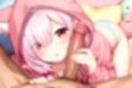 ケモミミパーカー少女とお部屋えっち