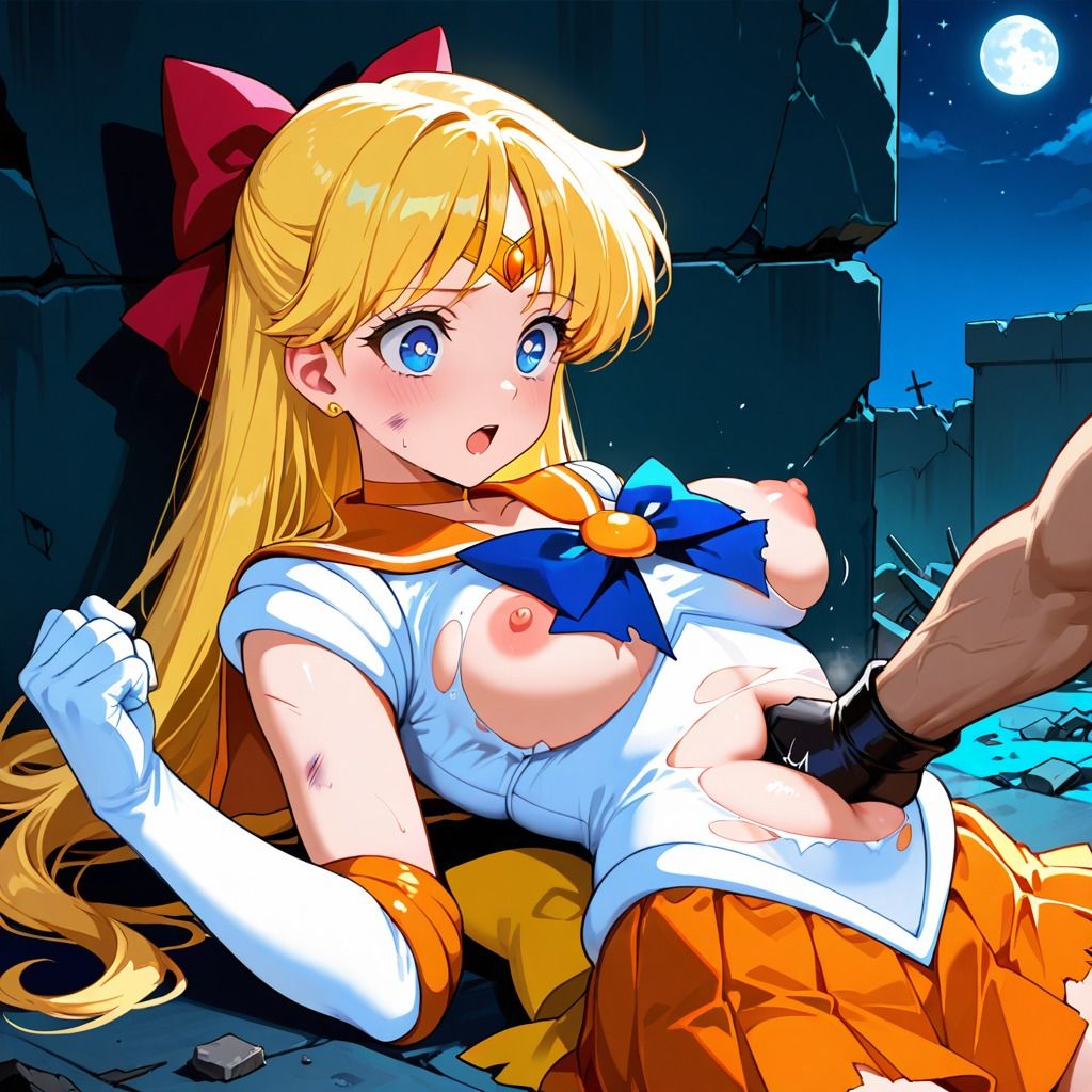 サンプル画像1:敗北戦士ビーナス命乞い土下座ぶっかけセックス(ロステク) [d_592608]