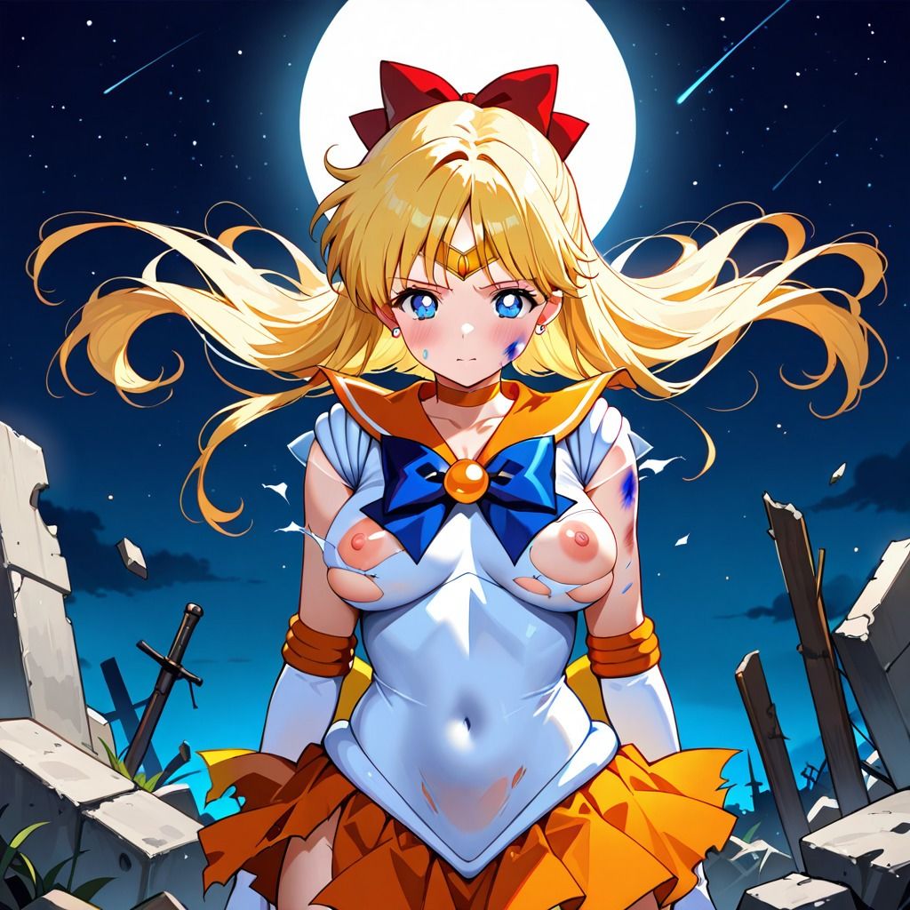 サンプル画像2:敗北戦士ビーナス命乞い土下座ぶっかけセックス(ロステク) [d_592608]