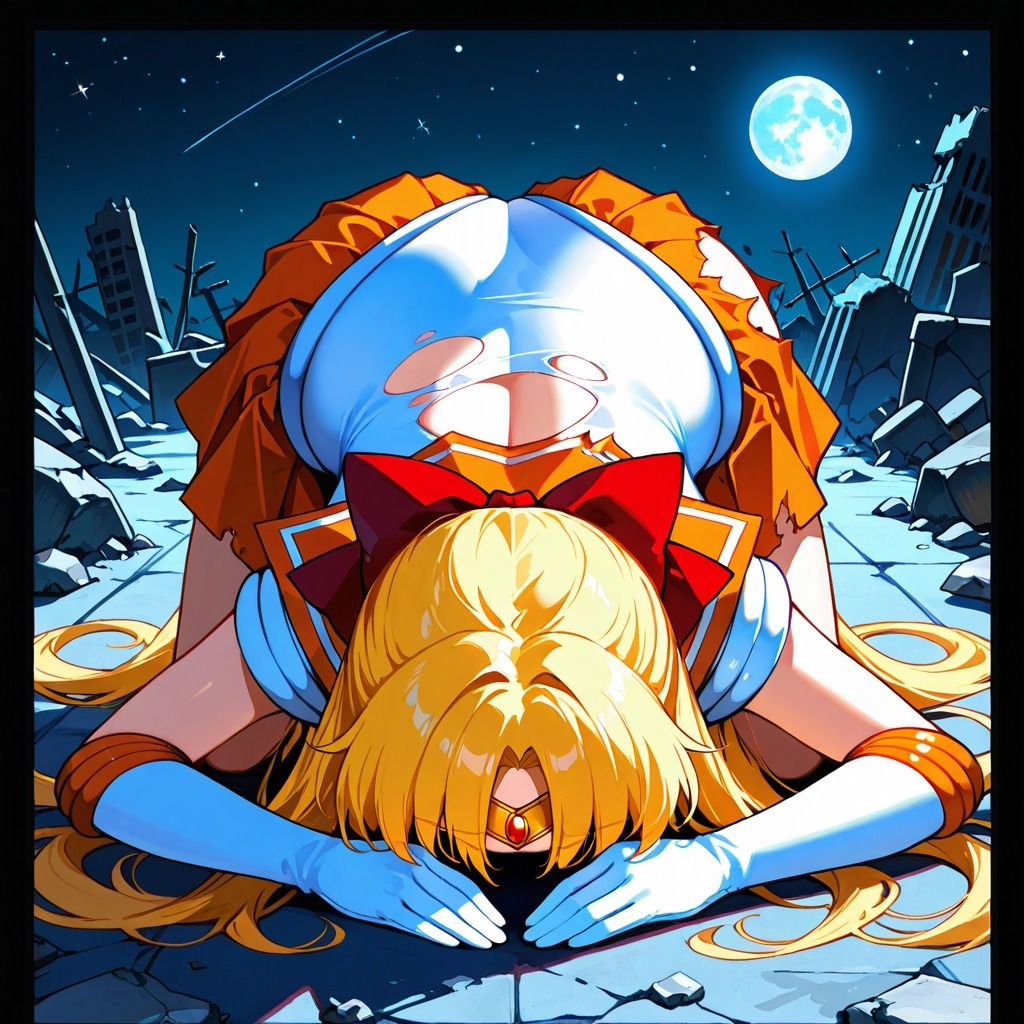 サンプル画像3:敗北戦士ビーナス命乞い土下座ぶっかけセックス(ロステク) [d_592608]