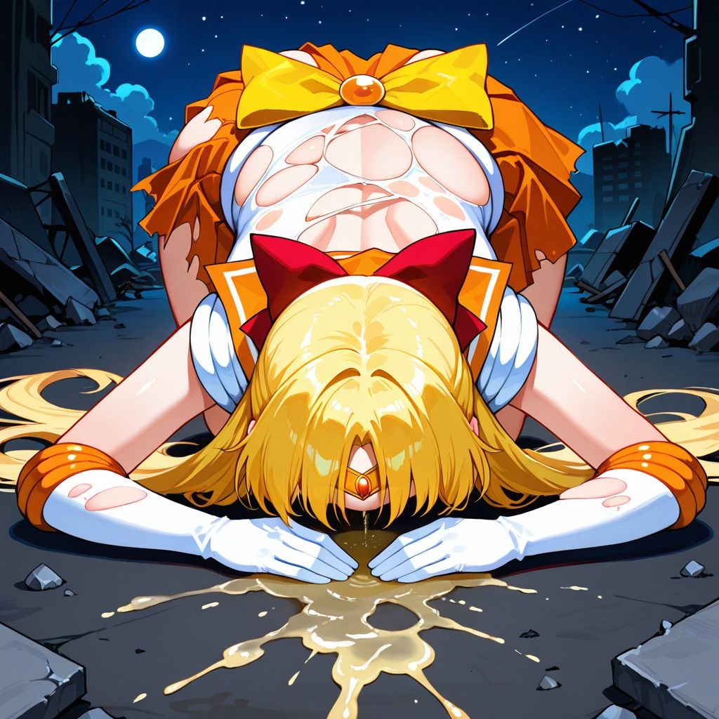 サンプル画像4:敗北戦士ビーナス命乞い土下座ぶっかけセックス(ロステク) [d_592608]