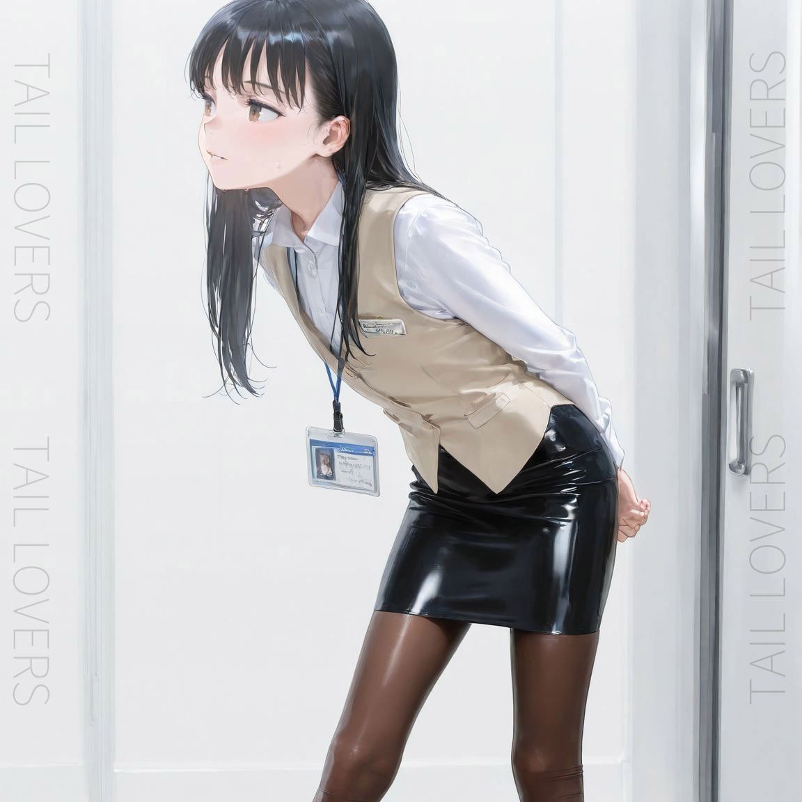 ラテックスオフィス部『緊縛新人研修』【346枚】 画像1