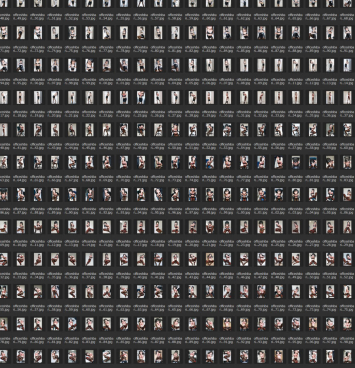 ラテックスオフィス部『緊縛新人研修』【346枚】 画像10