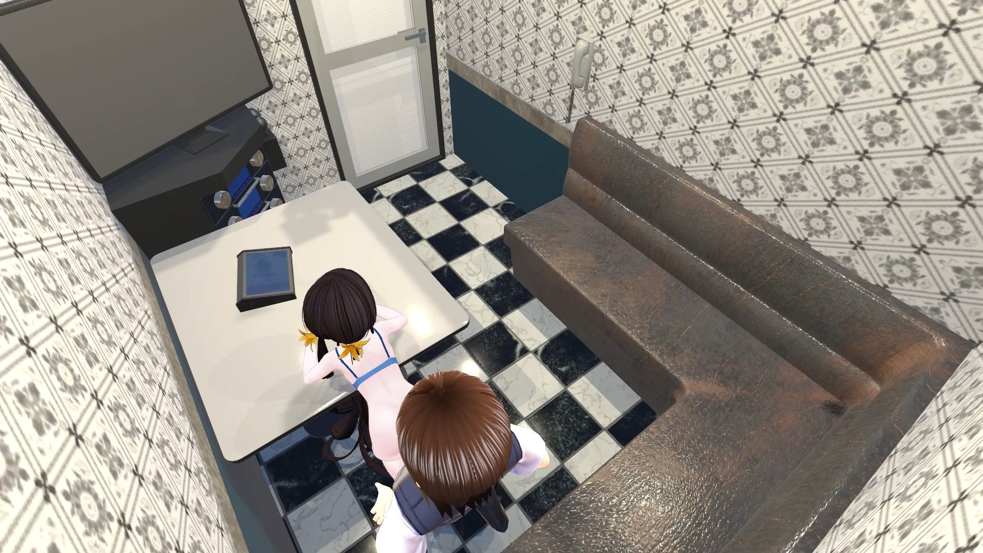 サンプル画像2:監視中！覗き見カラオケボックス(ひめあにめ。) [d_592677]