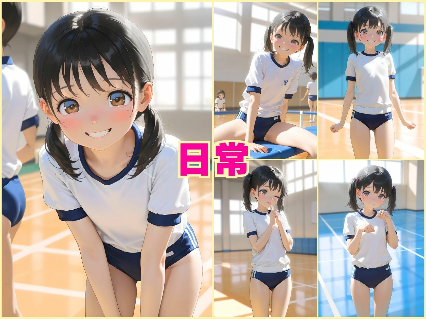 ブルマっ娘体育の授業?えっちな実技?画像no.5