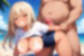 ヤリマンビーチで黒ギャルとハメ放題