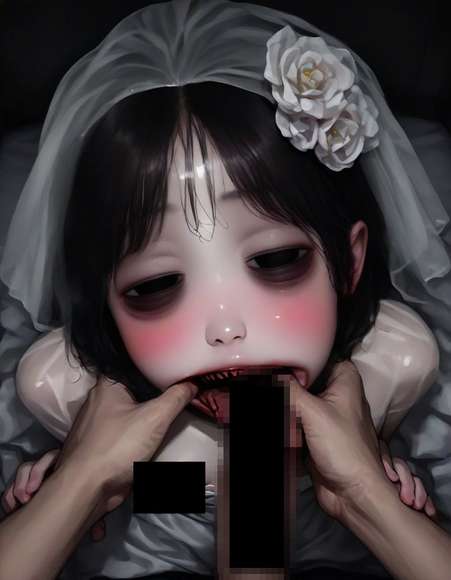 サンプル画像4:【R18】怨霊の花嫁【91枚】(キリ) [d_592744]