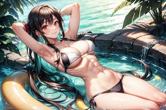 巨乳化したティファ【ラブリーパンチ(パロディ)】