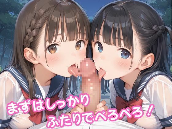 巨乳ビッチな妹たちの性処理当番 画像1