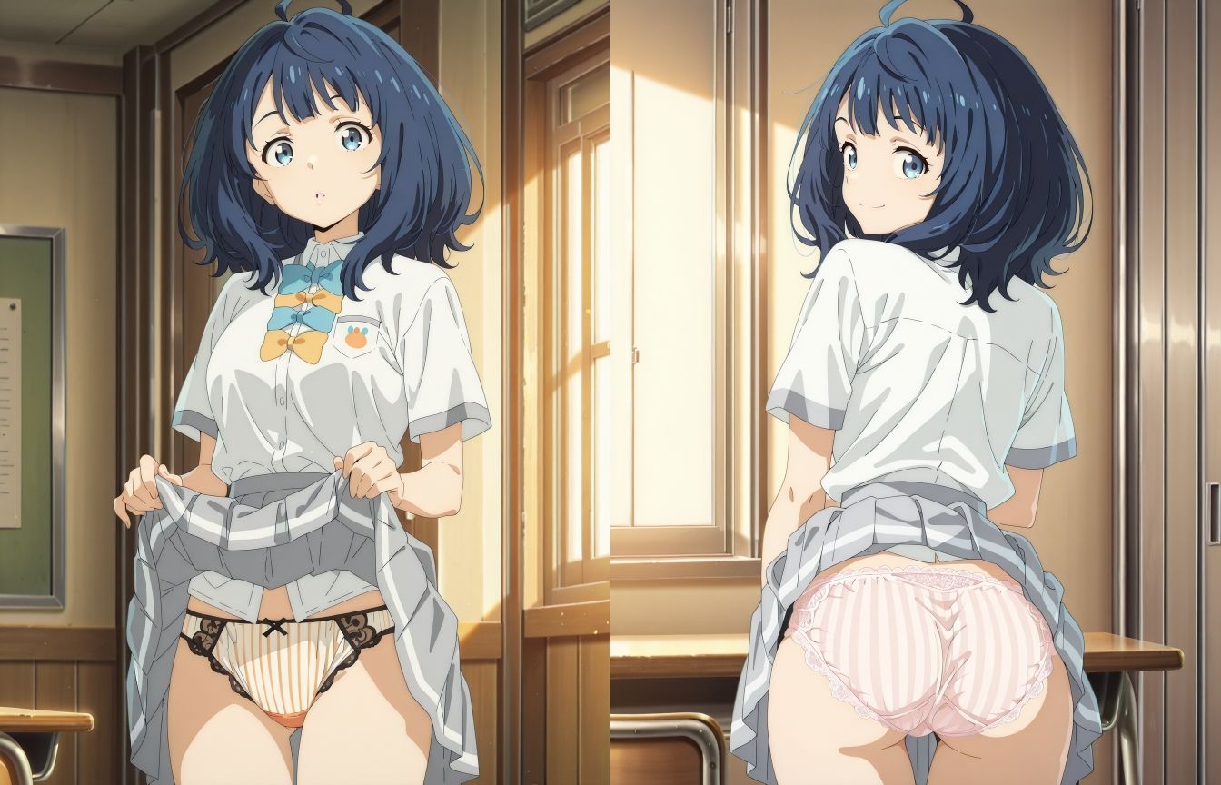 負けヒロインのパンツ 画像1