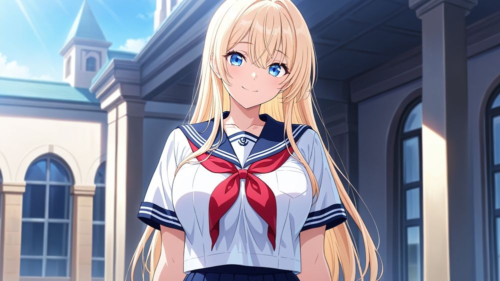 サンプル画像2:褐色コーチが金髪＆緑髪爆乳競泳美女を種付け調教【4K】【FANZA専売】(ニート印刷所) [d_592841]