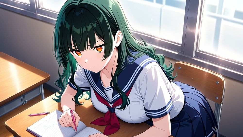 サンプル画像3:褐色コーチが金髪＆緑髪爆乳競泳美女を種付け調教【4K】【FANZA専売】(ニート印刷所) [d_592841]