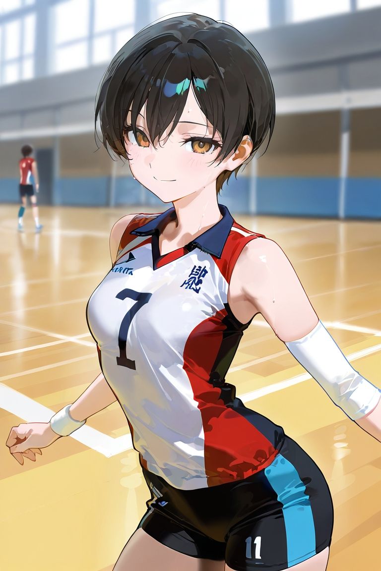 サンプル画像1:バレー女子の誘惑(ゆるり) [d_592854]