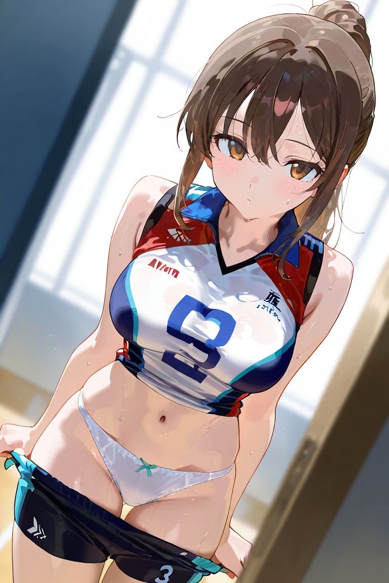 サンプル画像3:バレー女子の誘惑(ゆるり) [d_592854]