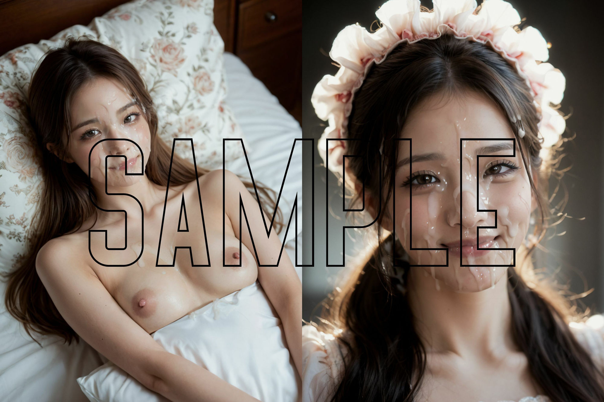 サンプル画像2:ぶっかけだけを詰め合わせ7(B.B.I (Bukker’s BUKKAKE Images)) [d_592884]