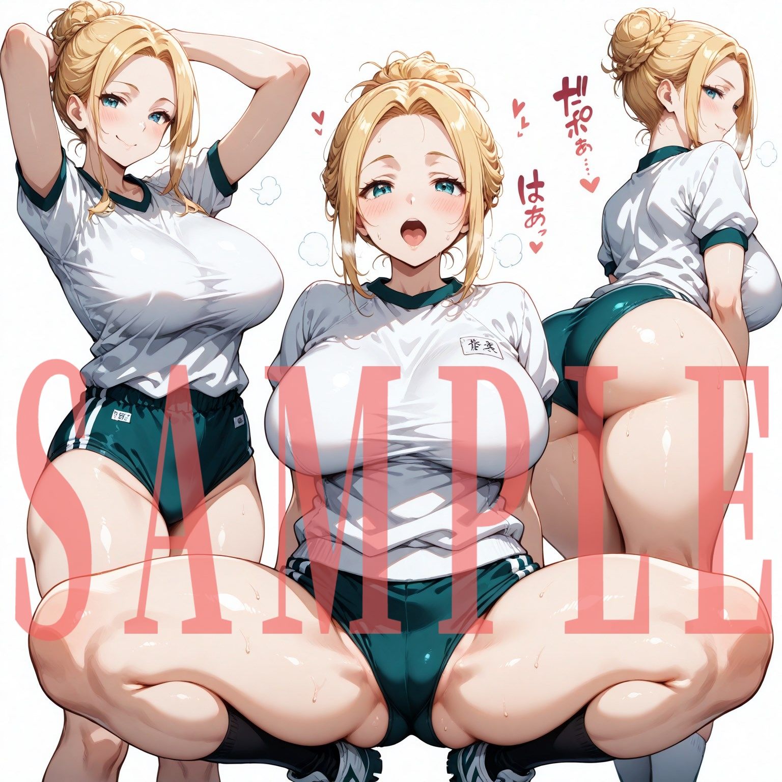 サンプル画像1:体操着キャラクターコレクション（Lサイズ）Vol.01(滝ノ川技術研究所) [d_592900]