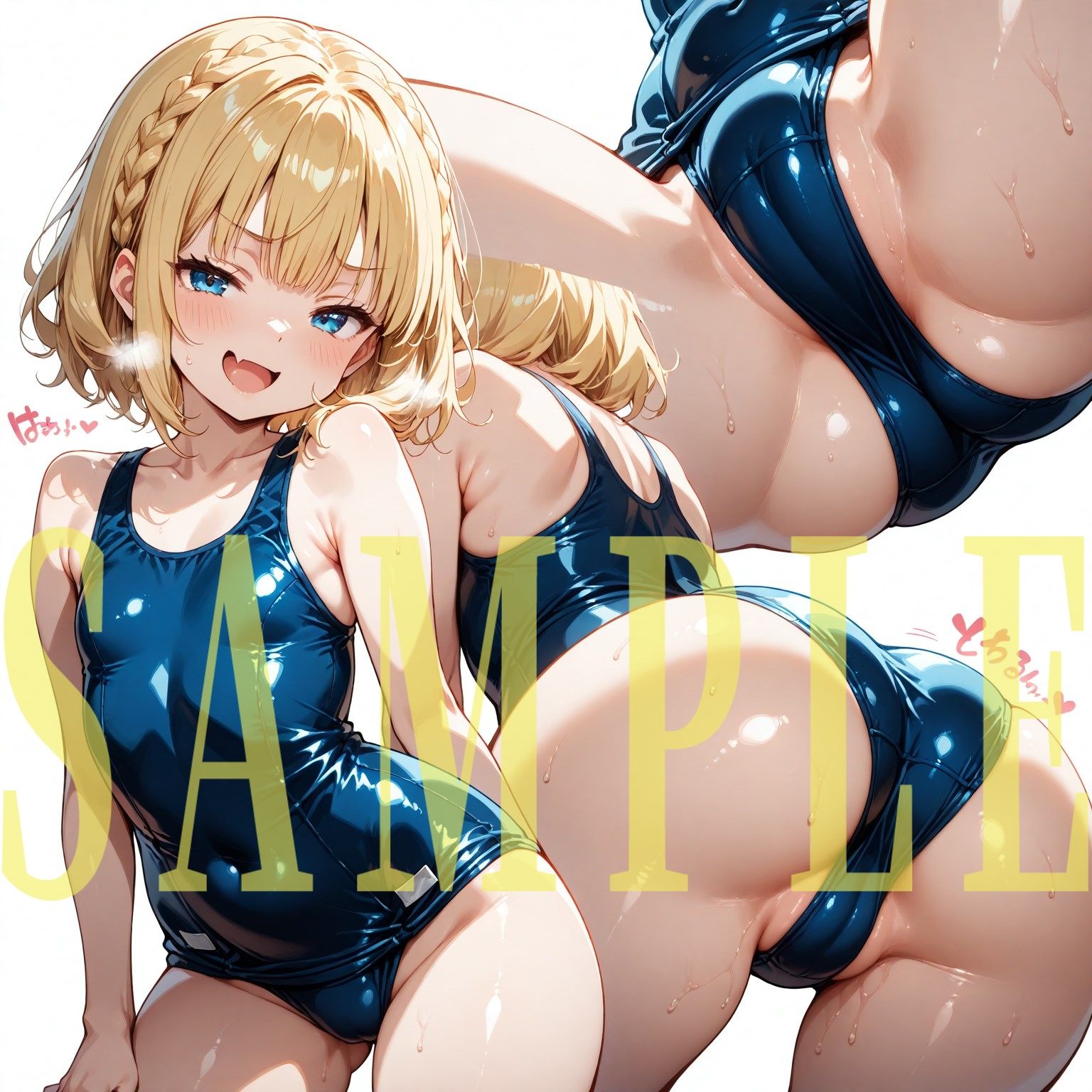 サンプル画像1:レトロ水着キャラクターコレクション（Sサイズ）Vol.01(滝ノ川技術研究所) [d_592904]