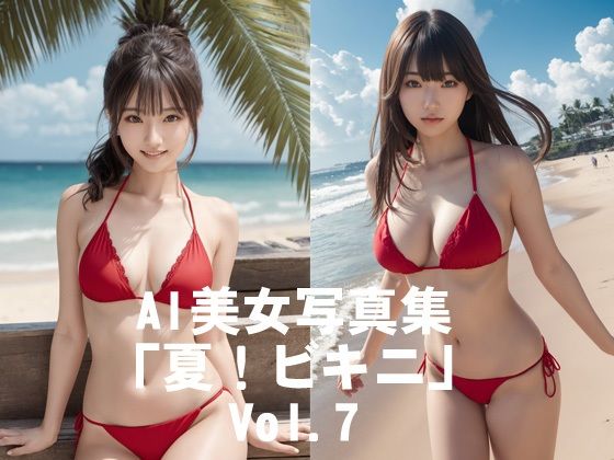 AI美女写真集「夏！ビキニ」No.7