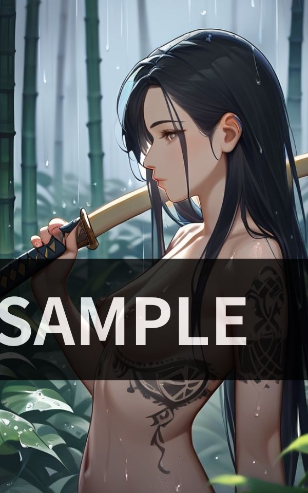 サンプル画像1:痣が発現していた女剣士たち(セクシングリーン) [d_592969]