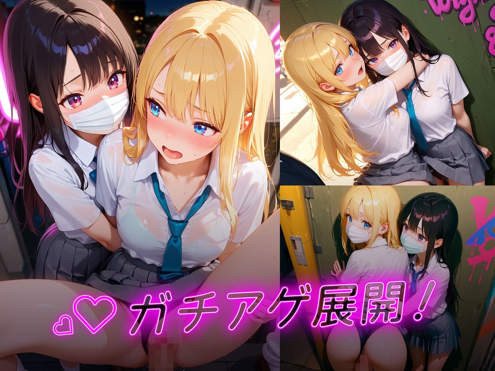 サンプル画像5:ふたりの淫行同好会(フワガールズ) [d_592981]