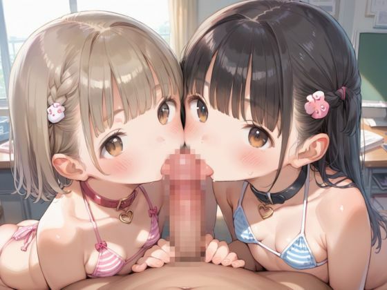 ロリ少女たちと修学旅行前の敏感な快楽生ハメSEX3