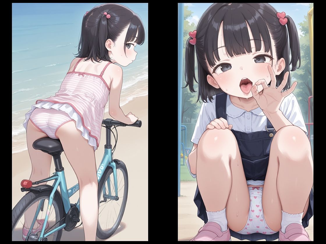 ロリぱんちら〜黒髪ツインテちゃん密着撮影〜 ロリぱんつ委員会 エロ画像4