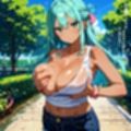 真夏の黒ギャル×タンクトップ中出し！【厳選画像387枚収録】Vol.6