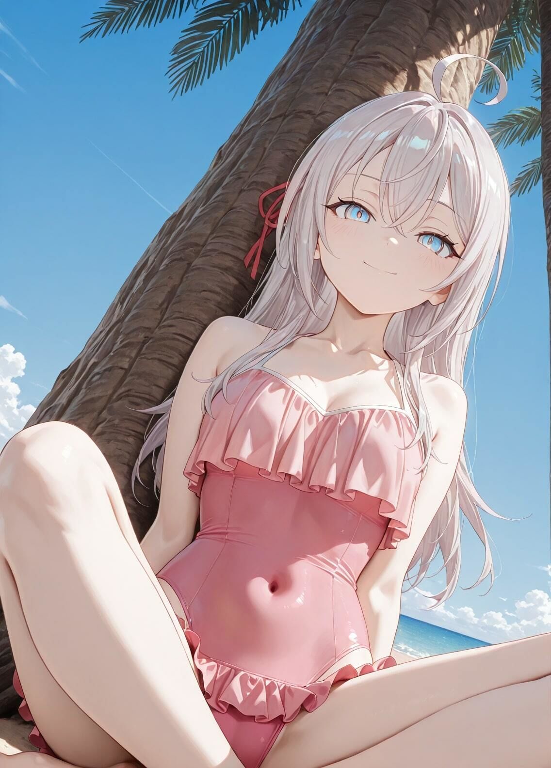 サンプル画像1:「時々ボソッとロシア語でデレる隣のアーリャさん」アリサ・ミハイロヴナ・九条セクシー写真集14（全500枚）(人の海) [d_593159]