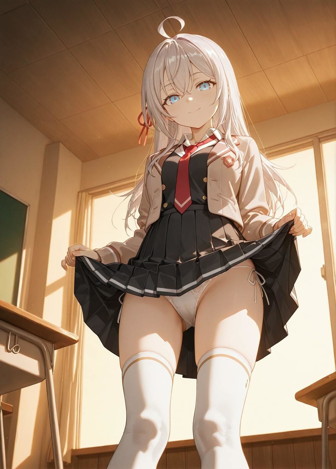 サンプル画像3:「時々ボソッとロシア語でデレる隣のアーリャさん」アリサ・ミハイロヴナ・九条セクシー写真集14（全500枚）(人の海) [d_593159]