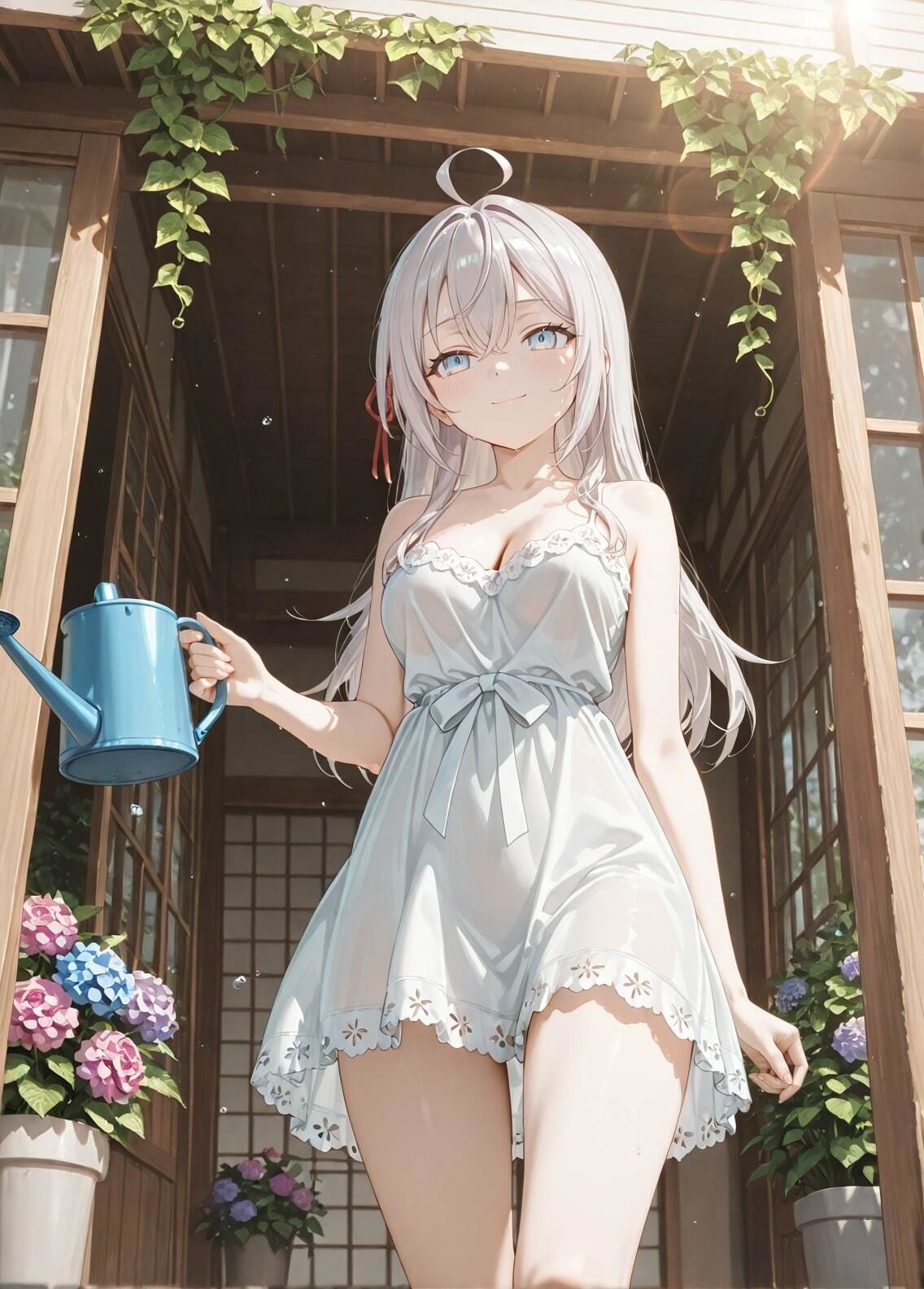 サンプル画像6:「時々ボソッとロシア語でデレる隣のアーリャさん」アリサ・ミハイロヴナ・九条セクシー写真集14（全500枚）(人の海) [d_593159]