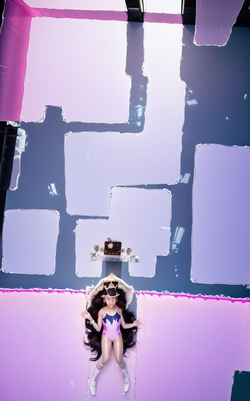 サンプル画像6:AI美女写真集┃不思議の国のアリス(AI美女写真集┃清楚な大人) [d_593174]