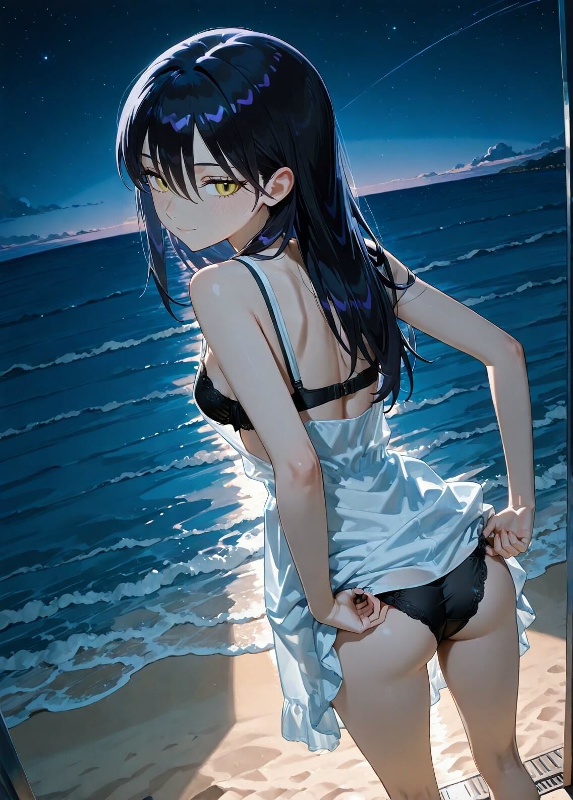 サンプル画像2:「機動戦士Gundam GQuuuuuuX」ニャアン セクシー写真集5（全500枚）(人の海) [d_593200]