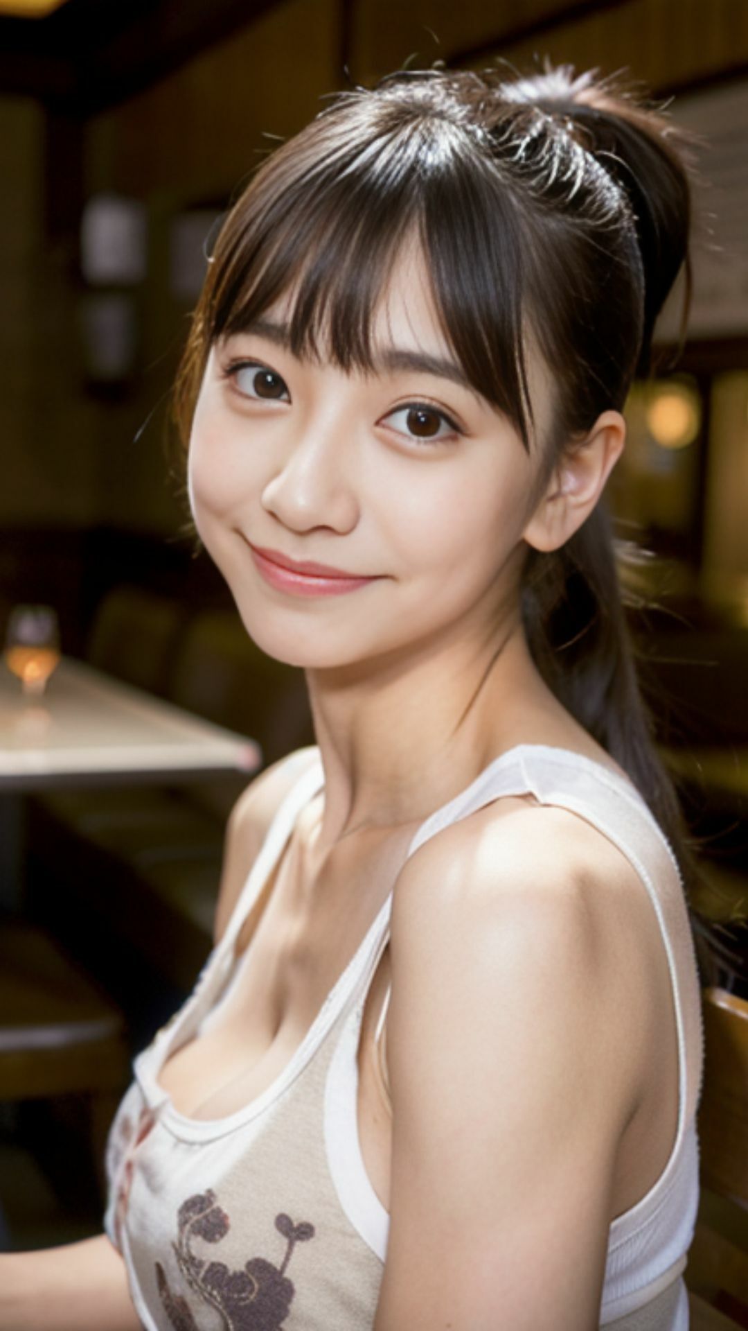 親の飲食店を手伝っていそうないいこがにじみでているかわいいかわいい看板娘 画像7