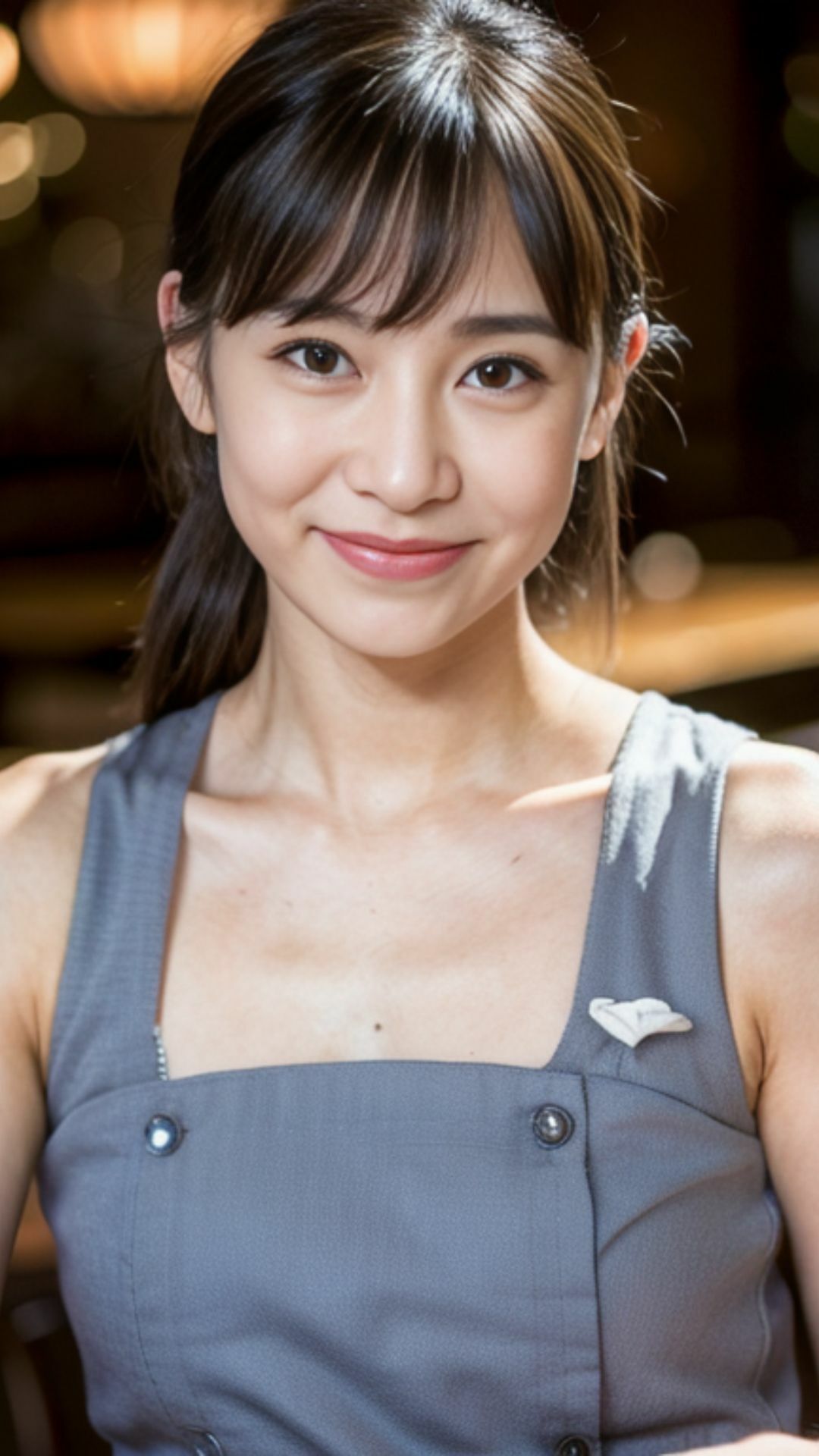 親の飲食店を手伝っていそうないいこがにじみでているかわいいかわいい看板娘 画像8