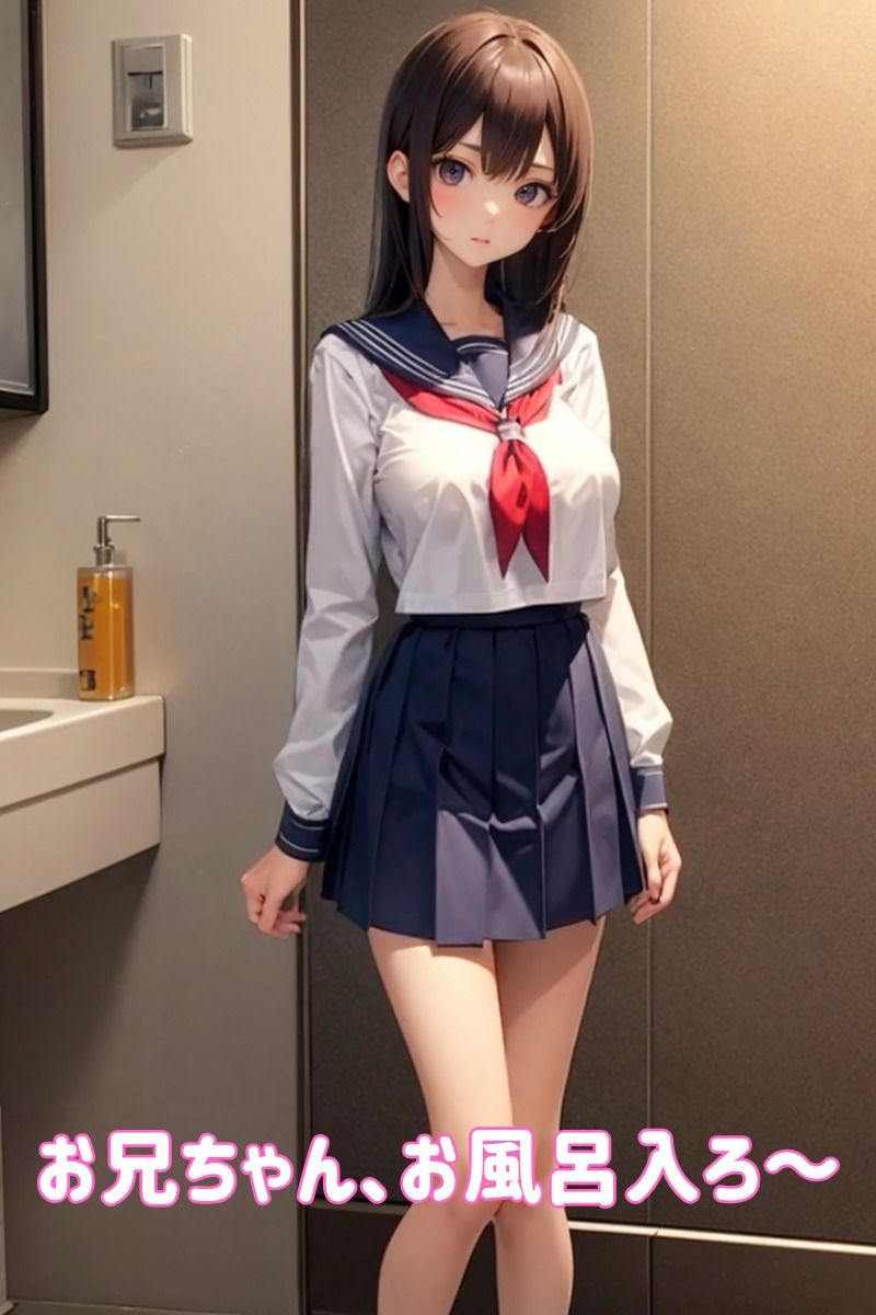 妹がスリム巨乳の美少女すぎてもう我慢の限界 画像1