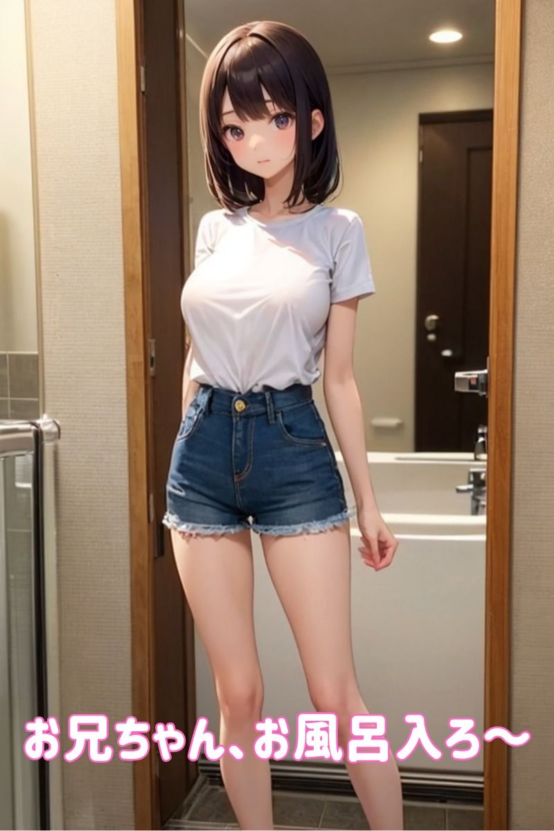 サンプル画像2:妹がスリム巨乳の美少女すぎてもう我慢の限界(えいあい屋) [d_593284]