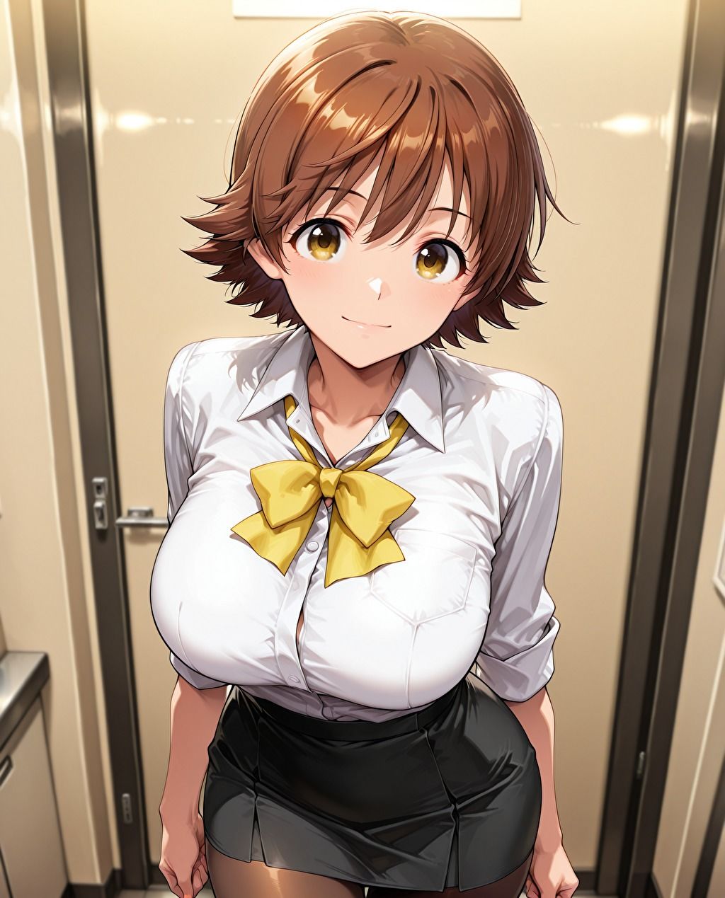 巨乳OL本多さん 画像1
