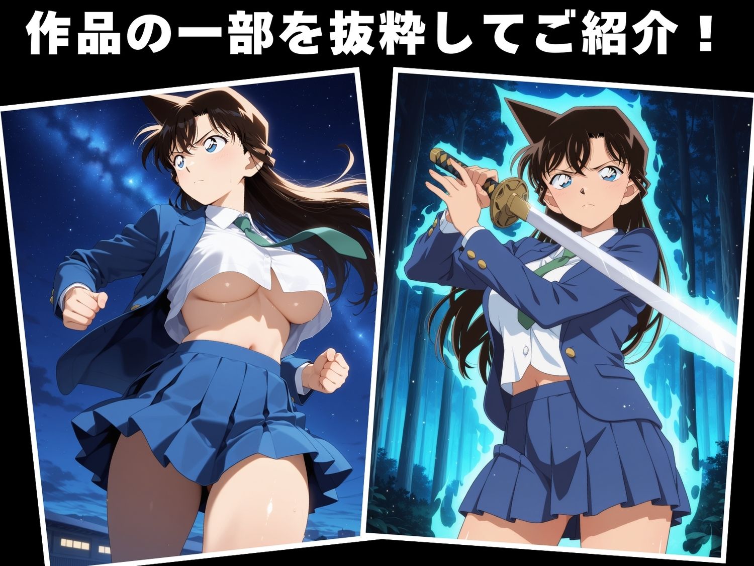 サンプル画像1:【完全敗北】毛● 蘭(喫茶モナカ) [d_593327]