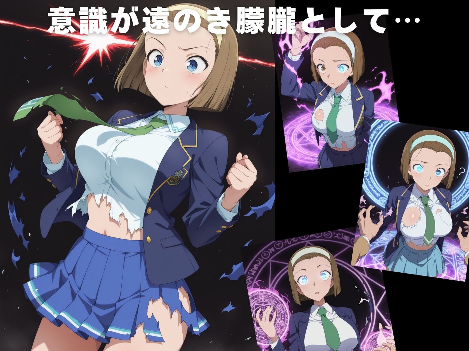 サンプル画像3:【完全敗北】鈴● 園子(喫茶モナカ) [d_593335]