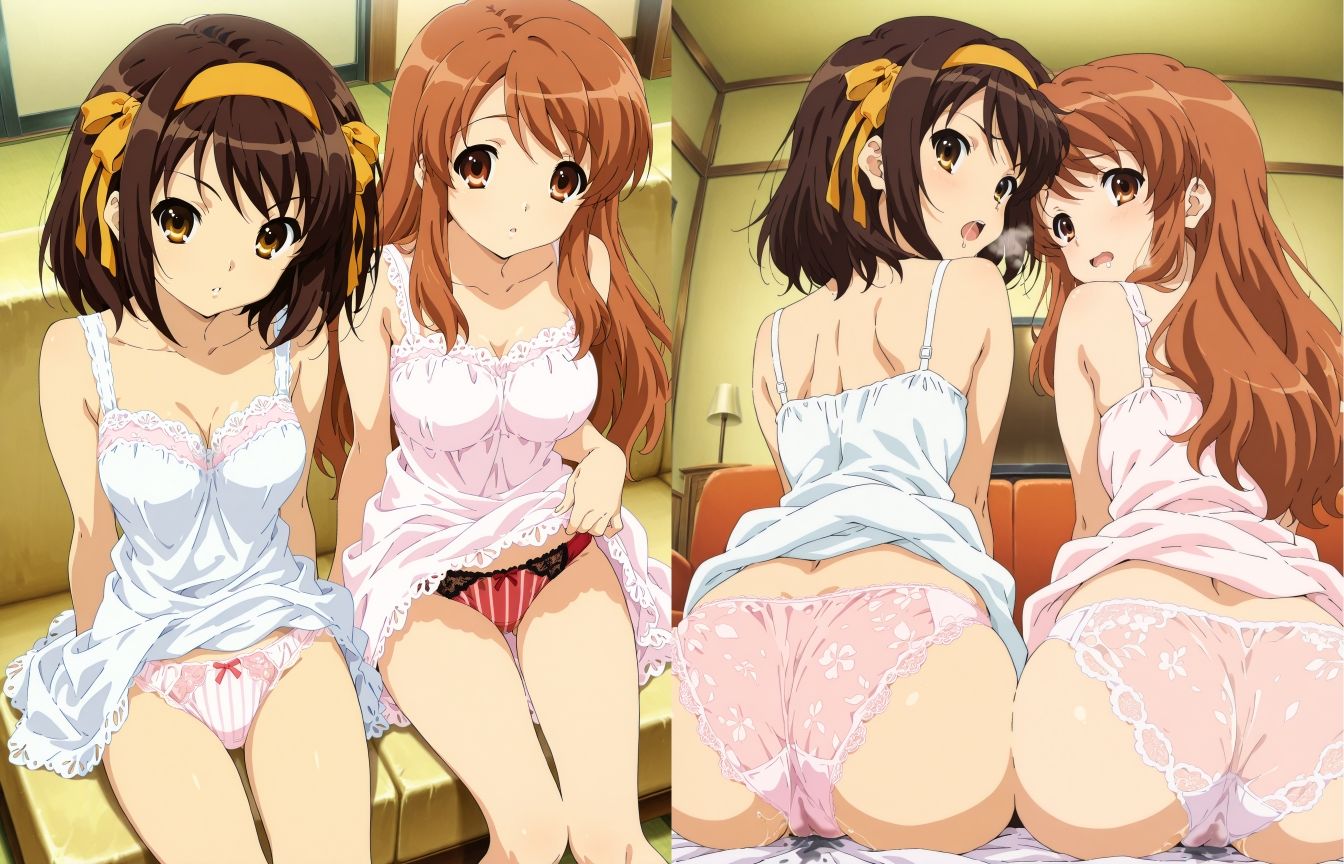 サンプル画像3:SOS団のパンツ(五本木ポメ) [d_593337]