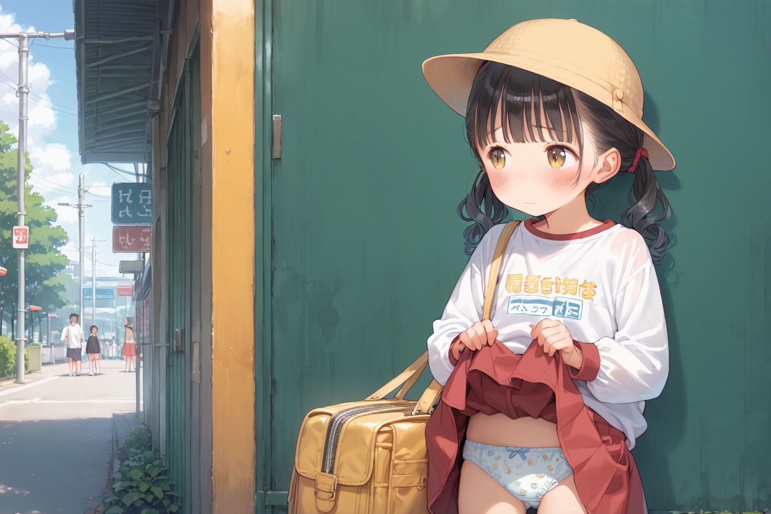 家出少女の身売り
