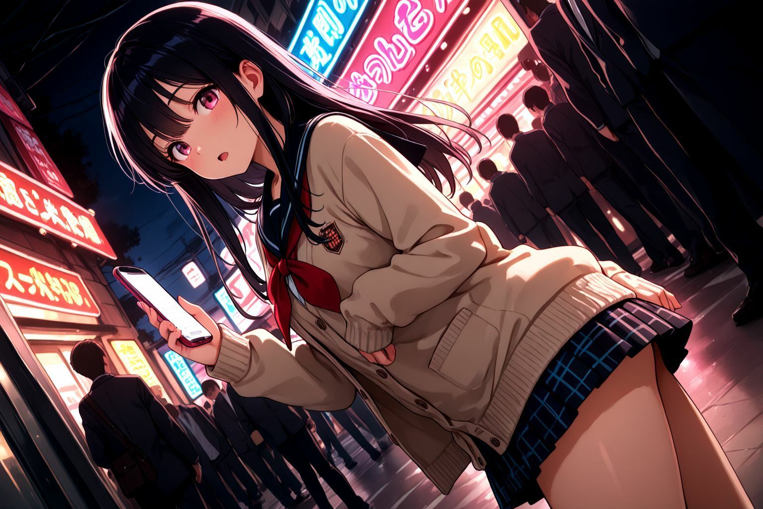 黒髪ロングな美少女のえっちなパパ活記録 画像3