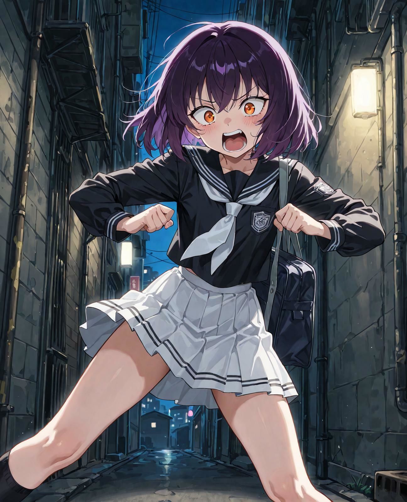 サンプル画像4:セーラーサターンはピッグマンと戦って敗北(Shedd) [d_593358]