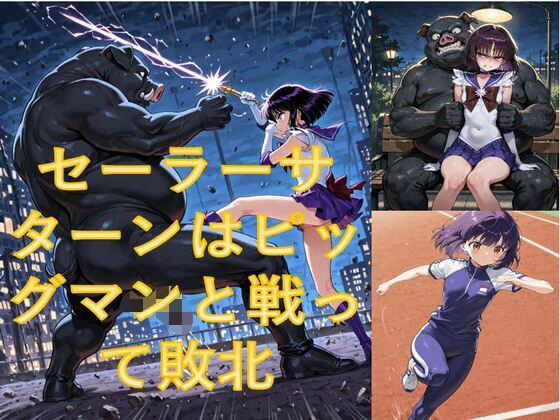 セーラーサターンはピッグマンと戦って敗北