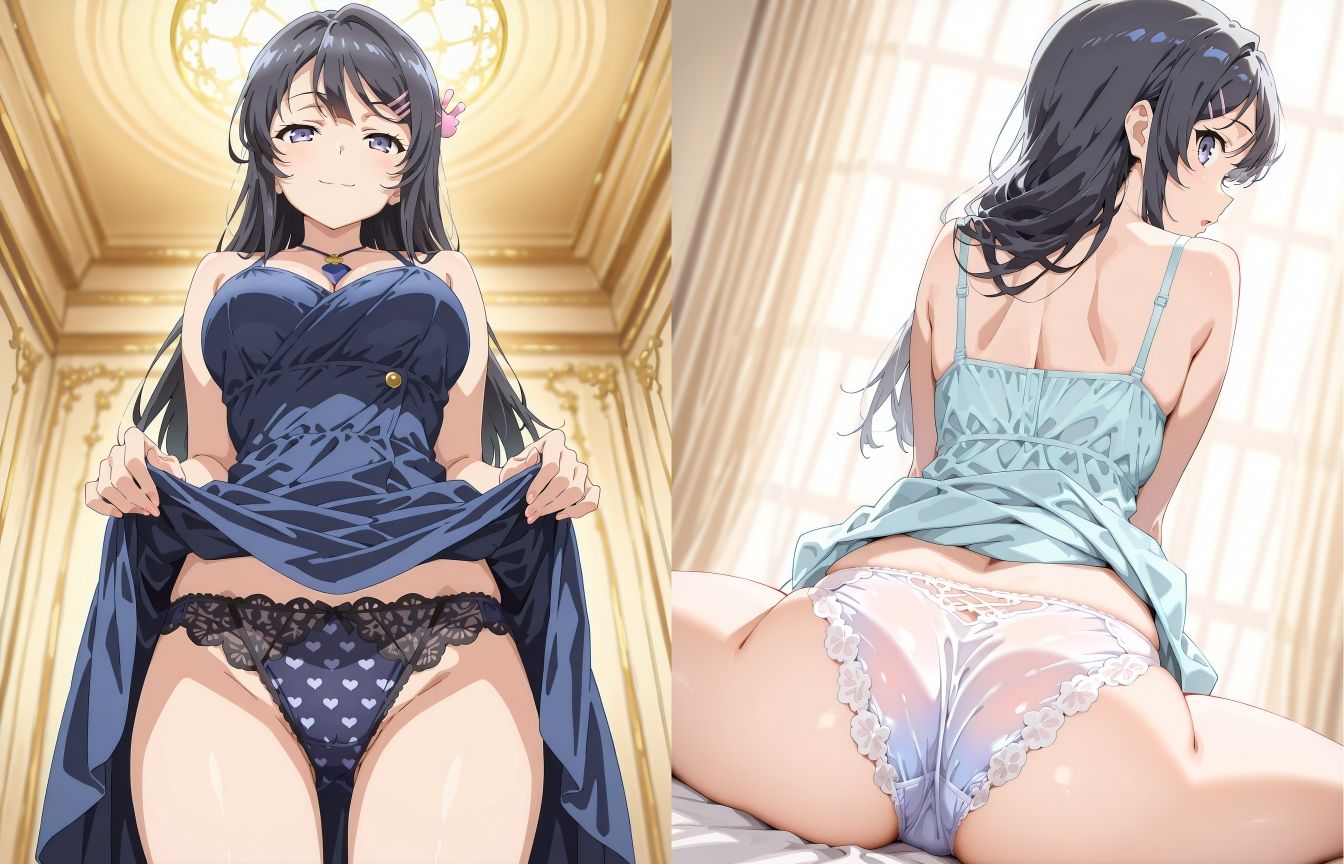 サンプル画像3:桜◯麻衣のパンツ(五本木ポメ) [d_593469]